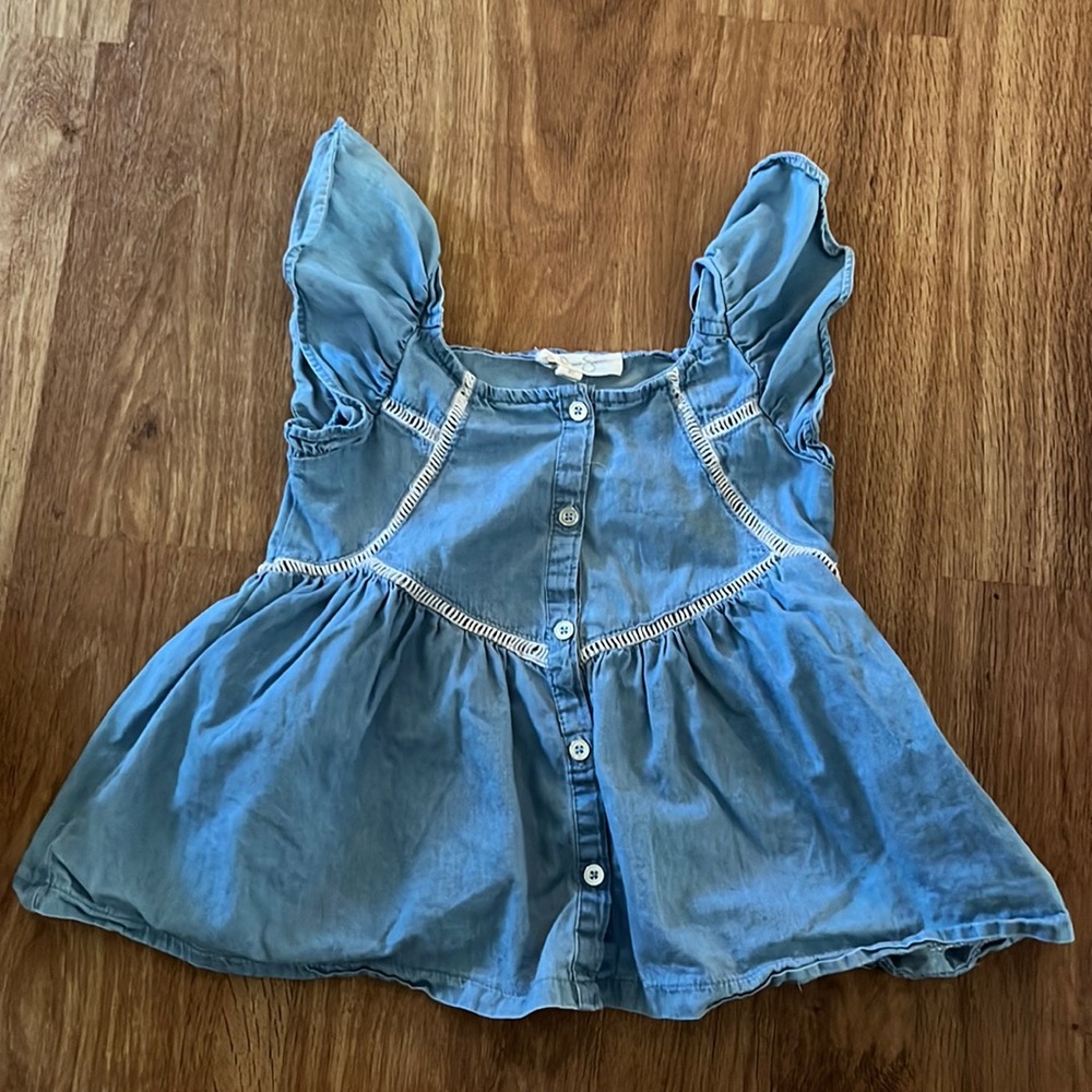 Jessica Simpson girls denim dress